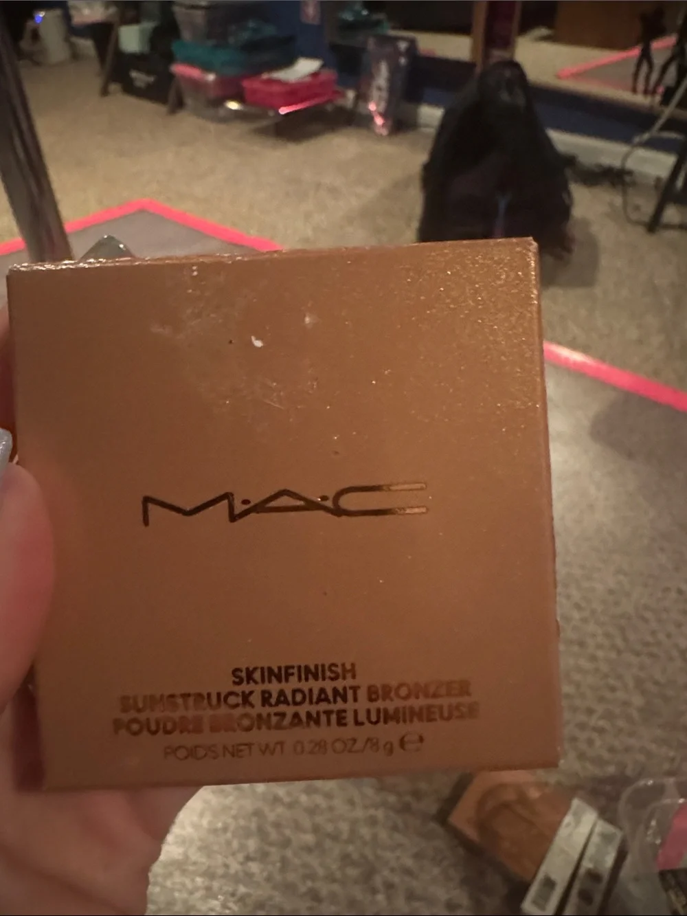 BNIB MAC Skinfinish Sunstruck Radiant Bronzer Powder in Radiant Medium Golden